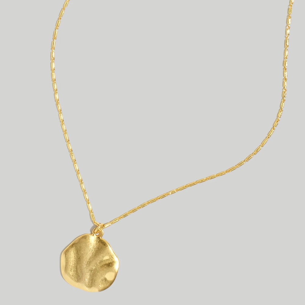 Madewell organic circle necklace